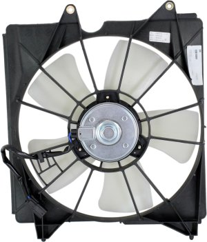 Radiator Fan Assembly for Honda Accord 2008-2012, Acura RDX 2013-2015, Left (Driver), 6 Cylinder, Replacement