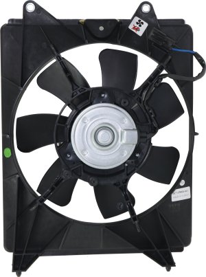 A/C Condenser Fan Assembly for Honda HR-V 2016-2022, Single Fan, Right (Passenger) Side, Replacement