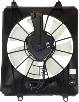 A/C Condenser Fan Assembly for Honda CR-V 2010-2011, Right (Passenger Side), Replacement