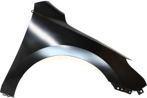 Front Fender for Hyundai Elantra 2009-2012, Right (Passenger), Primed (Ready to Paint), Touring Model, Without Signal Light Hole, Replacement