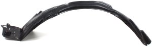 Front Fender Liner for Honda Odyssey 2008-2010 Left (Driver), Injection Form, Made of Plastic, Replacement