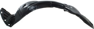 Front Fender Liner for Honda Odyssey 2011-2013, Left (Driver), Plastic, Vacuum Form, Replacement Fender Liner