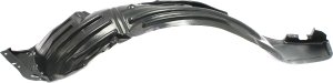 Front Fender Liner for Pilot Honda 2009-2011, Left (Driver), Plastic, Injection Form, Replacement