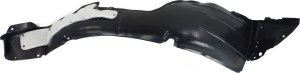Front Fender Liner for Hyundai Elantra 2014-2016 Sedan, Right (Passenger), Korea Built Vehicle, Plastic, Injection Form, Replacement
