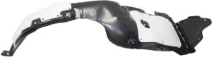 Front Fender Liner for Hyundai Sonata 2014-2014, Left (Driver), Exclude Hybrid Model, Plastic, Injection Form, Replacement