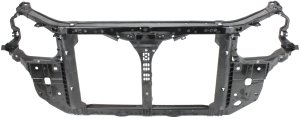 Radiator Support Assembly for Hyundai Sonata 2009-2010, Black, Plastic, Replacement