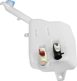 Washer Reservoir for Honda Insight 2000-2006, Assembly with Pump and Cap, Replacement