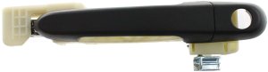 Front Exterior Door Handle for Hyundai Accent 2006-2011, Right (Passenger), Textured Black, Suitable for Hatchback 2007-2011/Sedan, Replacement