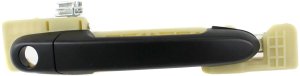 Front Exterior Door Handle for Hyundai Accent 2006-2011, Right (Passenger), Primed (Ready to Paint), with Emergency Release, Suitable for Hatchback 2007-2011/Sedan, Replacement
