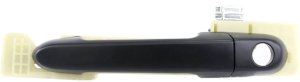 Front Exterior Door Handle for Hyundai Accent 2006-2011, Left (Driver), Primed (Ready to Paint), with Emergency Release, Suitable for Hatchback 2007-2011/Sedan, Replacement