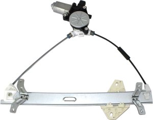 Front Window Regulator with Motor for Honda Accord 2003-2007, Power, Left (Driver), 2-Door, Coupe, Replacement