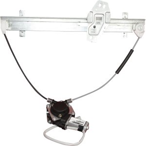 Power Front Window Regulator with Motor for 2001-2005 Honda Civic Coupe, Right (Passenger) Side, Exception: Si Models, Replacement