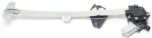Front Window Regulator with Power Motor for Honda CR-V 2007-2011 Right (Passenger), Replacement