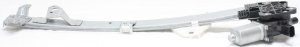 Power Front Window Regulator with Motor for Honda Accord 2008-2012, Right (Passenger) Side, EX-EX-L/LX/SE Sedan Models, Without Anti-Pinch, Replacement