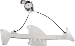 Front Window Regulator for Hyundai Tiburon 2003-2008, Right (Passenger), Power, with Motor, Replacement