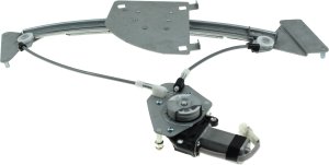 Power Front Window Regulator with Motor for Hyundai Tiburon 2003-2008, Left (Driver), Replacement