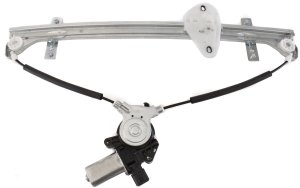 Front Window Regulator with Power and Motor for Honda Odyssey 2005-2010, Left (Driver), Replacement