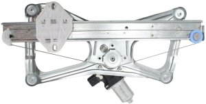 Front Window Regulator with Motor for Honda Civic 2006-2011, Right (Passenger), Power, Sedan, Replacement