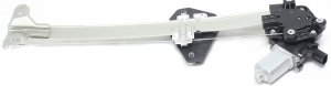 Power Rear Window Regulator with Motor for Honda Accord 2008-2012 / Accord Crosstour 2010-2015, Right (Passenger) Side, Replacement