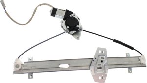 Rear Window Regulator for Honda Pilot 2003-2008, Right (Passenger), Power, with Motor, Replacement