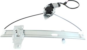 Power Rear Window Regulator with Motor for Isuzu Rodeo 1998-2004, Honda Passport 1998-2002, Left (Driver), Replacement