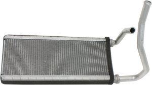 Aluminum Heater Core for Honda CR-V 2002-2006 / Element 2003-2010, 4-1/16 x 11-11/16 x 1 in Core Size, 5/8 Inlet Size, Replacement