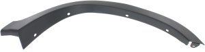 Rear Wheel Opening Molding for Honda CR-V 2005-2006, Left (Driver) Side, Black Plastic, Compatible with Japan/UK Built Models, Replacement