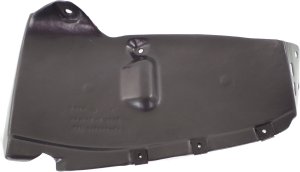 Rear Fender Liner for Hyundai Accent Hatchback, Right (Passenger) Side, Compatible with 2012-2017 Models, Replacement