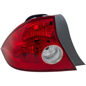 Tail Light for Honda Civic 2004-2005, Left (Driver) Side, Lens and Housing, Coupe, Replacement