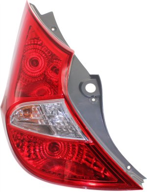 Tail Light Assembly for Hyundai Accent Hatchback 2012-2017, Left (Driver) Side, Replacement