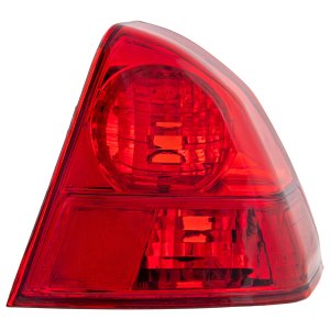Tail Light for Honda Civic 2003-2005 Sedan, Right (Passenger) Side, Outer Lens and Housing, Designed for Japan Built Vehicle, Replacement