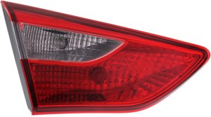 Tail Light Assembly for Hyundai Elantra GT 2013-2017, Left (Driver), Inner Part, Halogen Bulb Type, Replacement