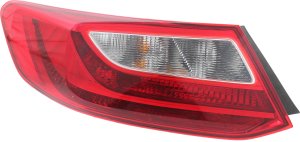 Tail Light Assembly for Honda Accord Coupe 2013-2015, Left (Driver), Replacement