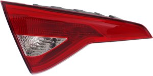 Inner Tail Light Assembly for Hyundai Sonata 2015-2017, Left (Driver), Halogen, Compatible with Base/Eco/Limited 2.0T/SE/Sport Models, Replacement