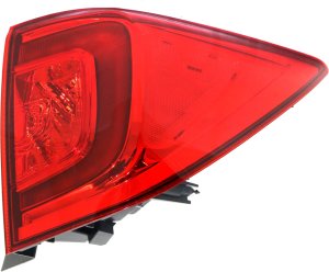 Tail Light Assembly for Honda PILOT (2016-2018), PASSPORT Elite/EX-L/Sport/Touring Models (2022-2023), Outer, Right (Passenger Side), Replacement