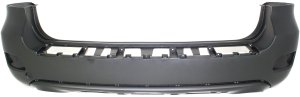 Rear Bumper Cover for 2007-2009 Hyundai Santa Fe, Primed (Ready to Paint), Replacement