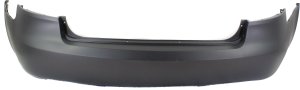 Rear Bumper Cover for Hyundai Sonata 2007, Primed (Ready to Paint), Compatible with 3.3L Engine, Replacement