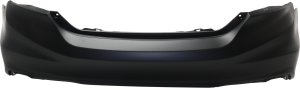 Rear Bumper Cover for Honda Civic 2013-2015, Upper Section, Primed (Ready to Paint), Suitable for 2.4L Engine, Sedan Model, Replacement