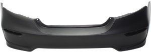 Rear Bumper Cover for Honda Civic Coupe 2014-2015, Primed (Ready to Paint), Replacement