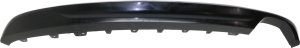 Rear Lower Valance for Hyundai Sonata 2015-2017, Lower Bumper Cover, Primed (Ready to Paint), with Single Exhaust Hole, Excluding Hybrid Model, Replacement