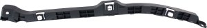 Rear Bumper Bracket Right (Passenger) Cover Spacer for Honda Accord 2008-2012, Plastic, Sedan, Replacement