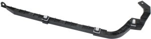 Rear Bumper Bracket for Honda Accord Sedan/Hybrid 2003-2005, Right (Passenger) Side Spacer, Plastic Material, Replacement