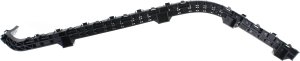 Rear Bumper Bracket Right (Passenger) Side Spacer for Honda Odyssey 2011-2017, Black, Plastic+Fiberglass, Replacement
