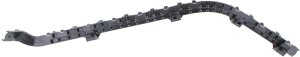 Rear Bumper Bracket Side Spacer for Honda Odyssey 2011-2017, Left (Driver), Black, Plastic+Fiberglass, Replacement