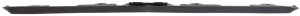 Rear Bumper Molding for Hyundai Santa Fe 2007-2009, Center Position, Partially Primed (Ready to Paint), Replacement