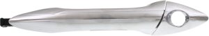 Front Exterior Door Handle for Hyundai Elantra/Elantra Coupe 2011-2016, Left (Driver), Chrome, with Cover, without Smart Entry System, Replacement