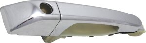 Front Exterior Door Handle for Kia Sedona 2006-2012/Hyundai Entourage 2007-2008, Right (Passenger), All Chrome, Replacement