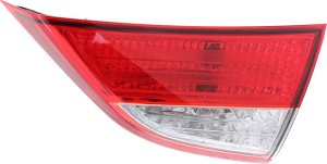 Tail Light Assembly for Hyundai Elantra/Elantra Coupe, Right (Passenger), Inner, Halogen, for 2011-2013 Sedan, Korea Built Vehicle, Replacement