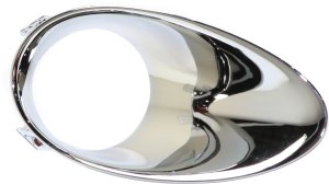 Front Fog Light Molding for Infiniti EX35 (2008-2012), EX37 (2013-2013), QX50 (2014-2015), Right (Passenger), Chrome, Replacement