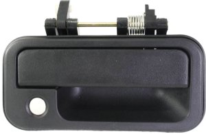 Front Exterior Door Handle for Isuzu Rodeo 1998-2004, Right (Passenger), Textured Black, Replacement